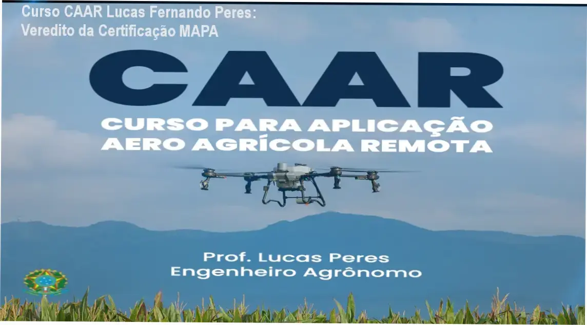 Curso CAAR Lucas Fernando Peres bastidores e funcionamento da plataforma