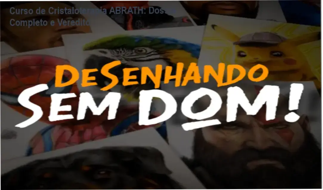 Kit de cristais terapêuticos e certificado da ABRATH em ambiente de estudo