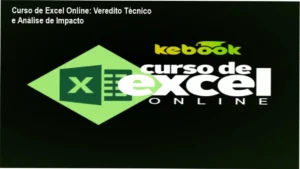 Curso de Excel Online: visão interna dos módulos e dashboards profissionais