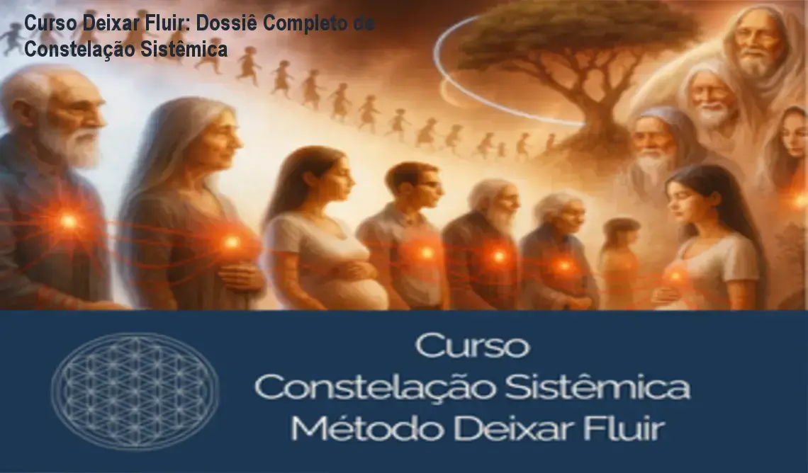 Estrutura do Curso Vip Constelação Familiar Sistêmica Deixar Fluir da Dra. Thamara de Oliveira
