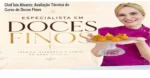 Doces finos de alta confeitaria produzidos com a metodologia da Chef Ísis Alvarez