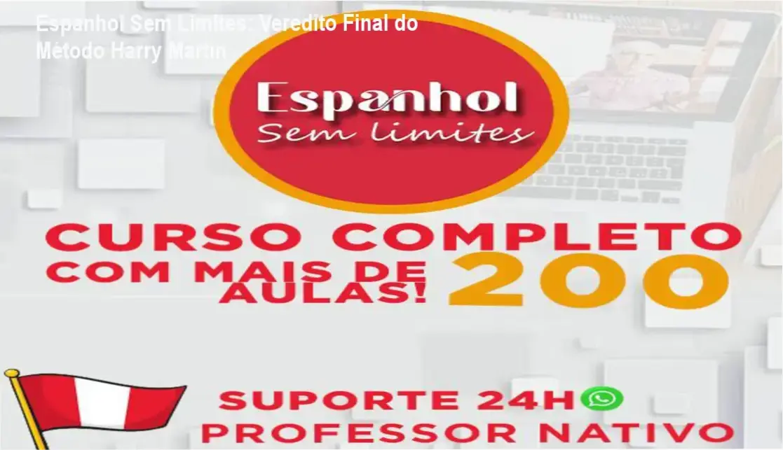 Professor Harry Martin ensinando espanhol com foco em conversação prática para brasileiros