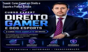 Visão geral do conteúdo do Curso Expert em Direito e Esports para advogados