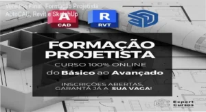 Interface de projetos arquitetônicos desenvolvidos no AutoCAD, Revit e SketchUp