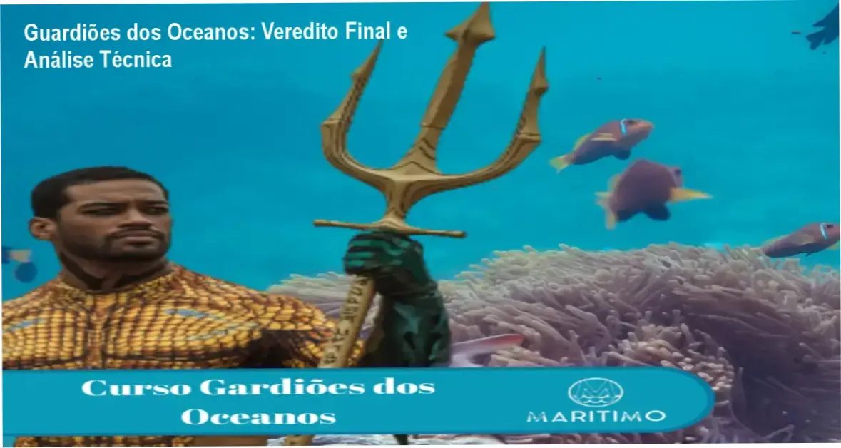 Especialista em mergulho analisando ecossistema marinho no curso Guardiões dos Oceanos