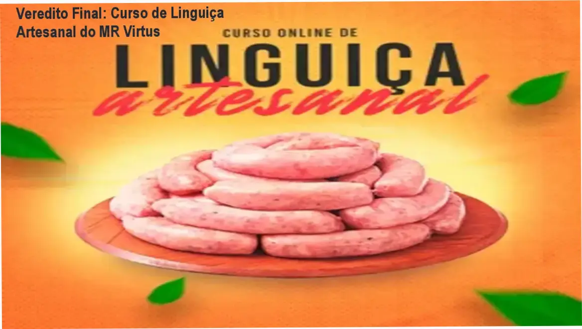Produção de linguiças artesanais profissionais seguindo o método do curso MR Virtus