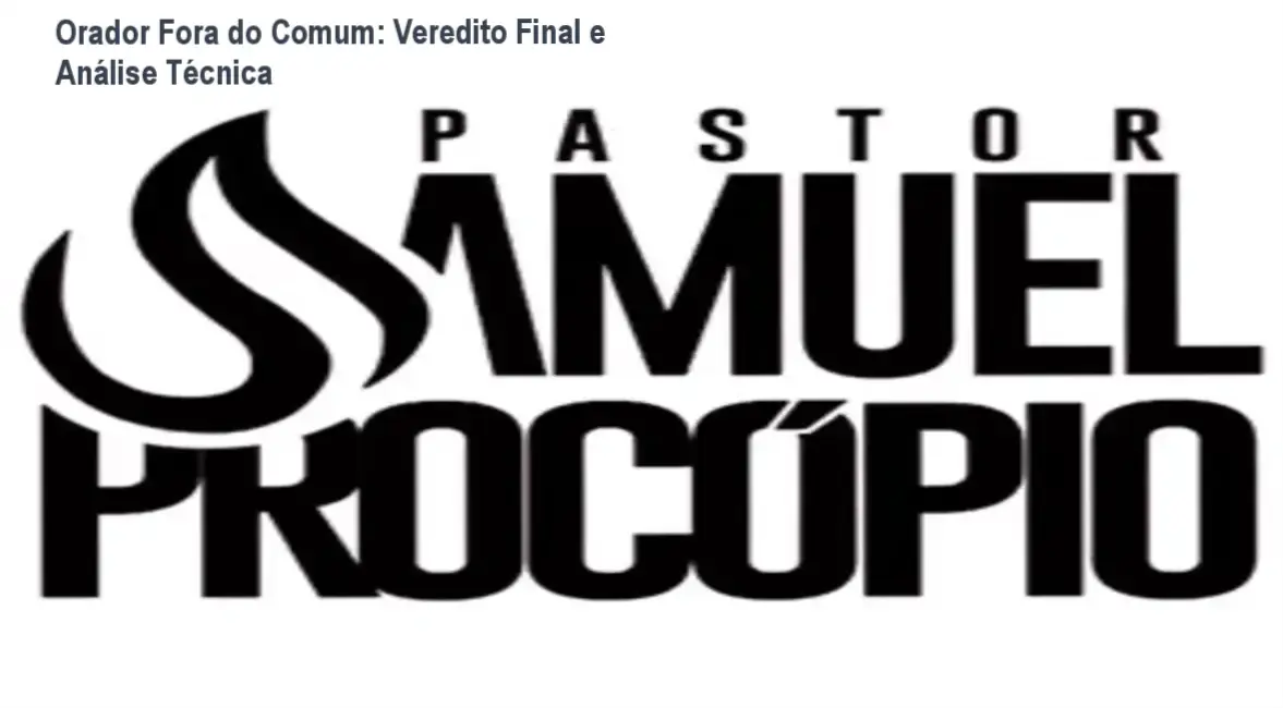 Samuel Procopio ensinando técnicas de oratória ministerial no curso Orador Fora do Comum