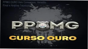 Material de estudo do Curso PPMG OURO da Vale Concursos para Polícia Penal de Minas Gerais