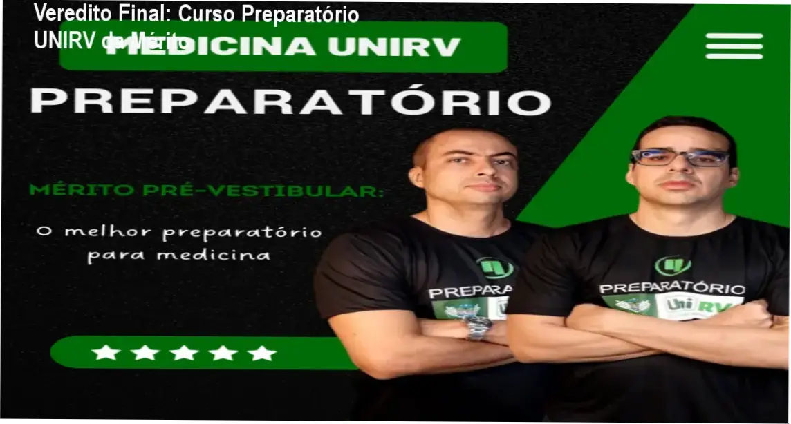Curso Preparatório para a UNIRV da Mérito Acompanhamento Escolar: visão interna da plataforma e funcionamento