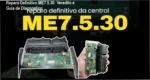 Técnico realizando diagnóstico de bancada na central automotiva Bosch ME7.5.30