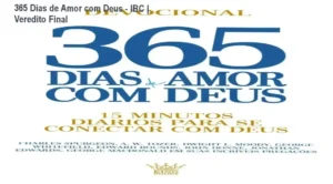 Capa do livro Devocional 365 Dias de Amor com Deus da editora IBC