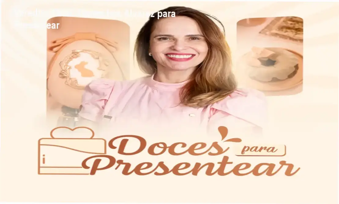 Doces sofisticados para presentear criados com a metodologia de Ísis Alvarez