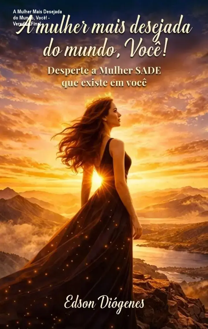 Capa do ebook A Mulher Mais Desejada do Mundo Você focada em despertar a Mulher SADE