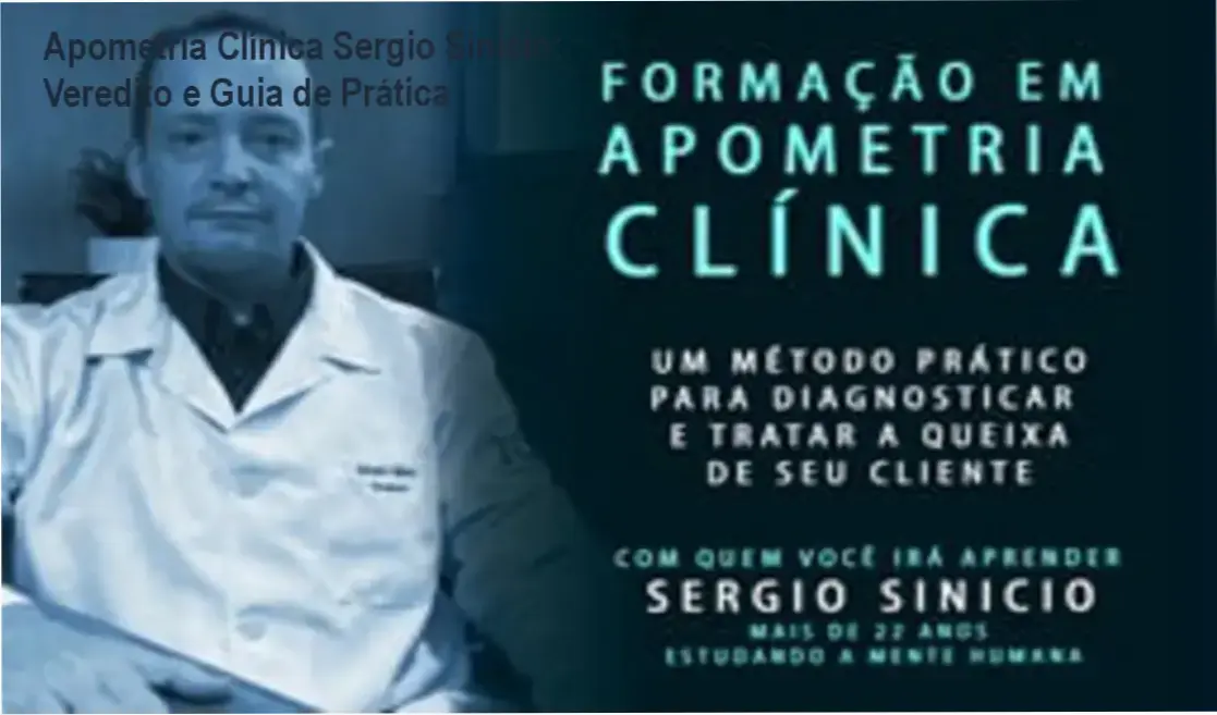 Esquema técnico da Formação em Apometria Clínica de Sergio Sinicio focada em impulsoterapia