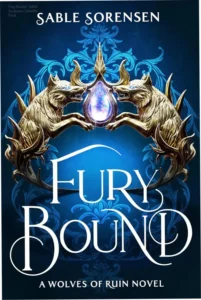 Capa do ebook Fury Bound de Sable Sorensen, romance de fantasia dark