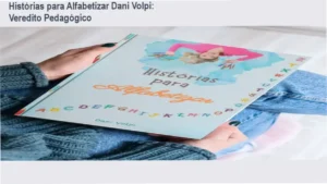 Capa do ebook Histórias para Alfabetizar de Dani Volpi com foco em alfabetização fônica