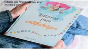 Capa do ebook Histórias para Alfabetizar de Dani Volpi focado em consciência fonológica