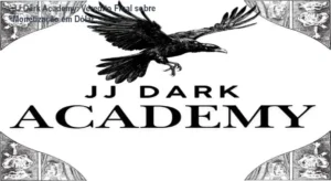 Interface do treinamento JJ Dark Academy focada em canais dark e monetização internacional