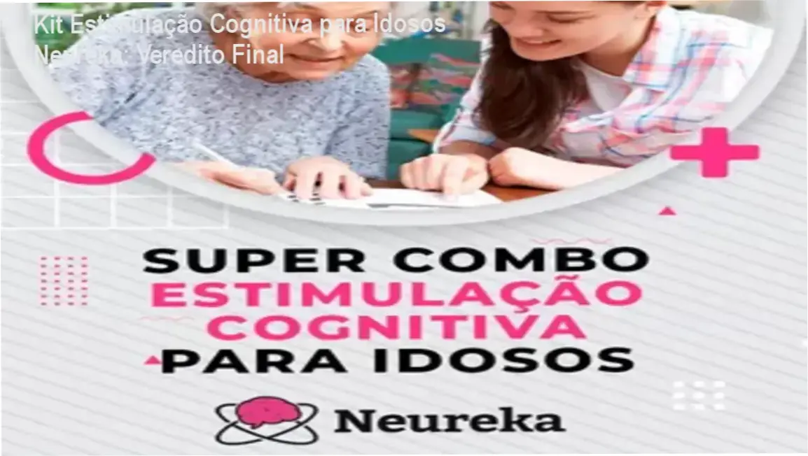 Conjunto de atividades de estimulação cognitiva para idosos em formato PDF da Neureka