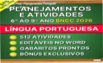 Língua Portuguesa Planejamentos Alfabetinho: visão interna dos materiais e atividades BNCC