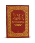 Capa do livro A Metamorfose de Franz Kafka representando a alienação humana