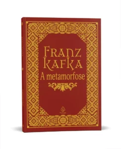 Capa do livro A Metamorfose de Franz Kafka representando a alienação humana