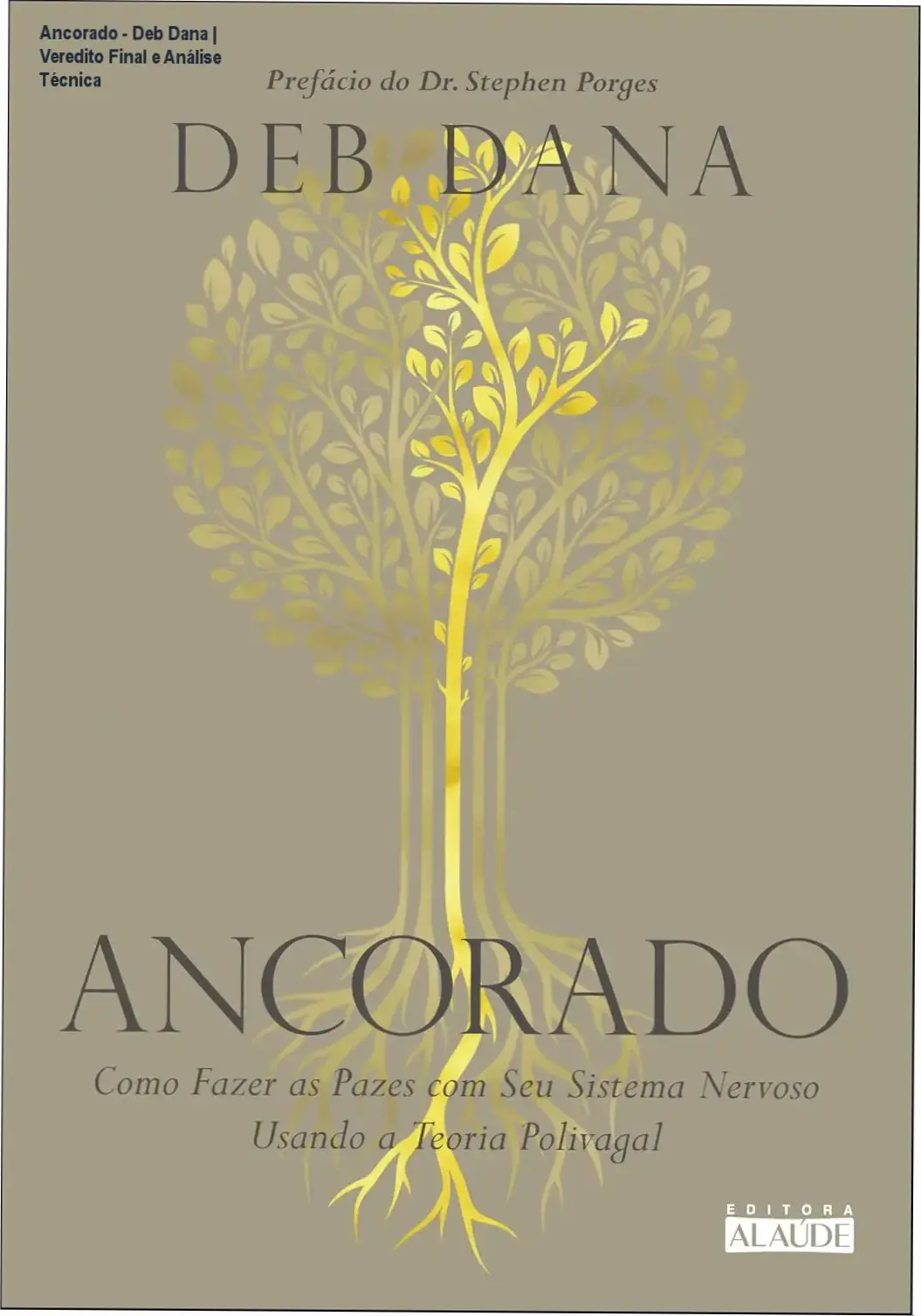 Capa do livro Ancorado de Deb Dana sobre regulação do sistema nervoso e teoria polivagal