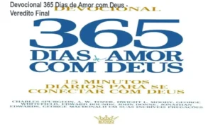 Capa do livro Devocional 365 Dias de Amor com Deus para leitura diária
