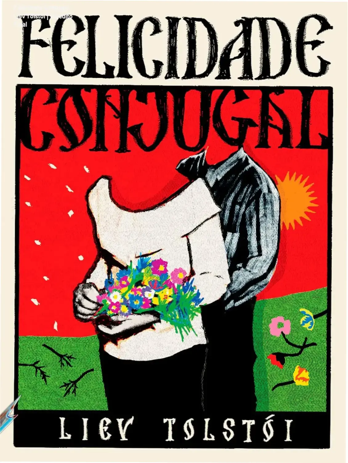 Capa do livro Felicidade Conjugal de Liev Tolstói em formato ebook