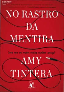 Capa do ebook No Rastro da Mentira de Amy Tintera em um dispositivo digital