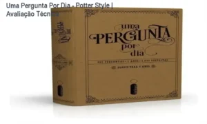 Capa do livro Uma Pergunta Por Dia de Potter Style edição de luxo com capa dura