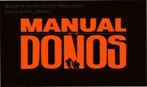 Interface do Manual de Donos destacando lições de gestão e escala de negócios