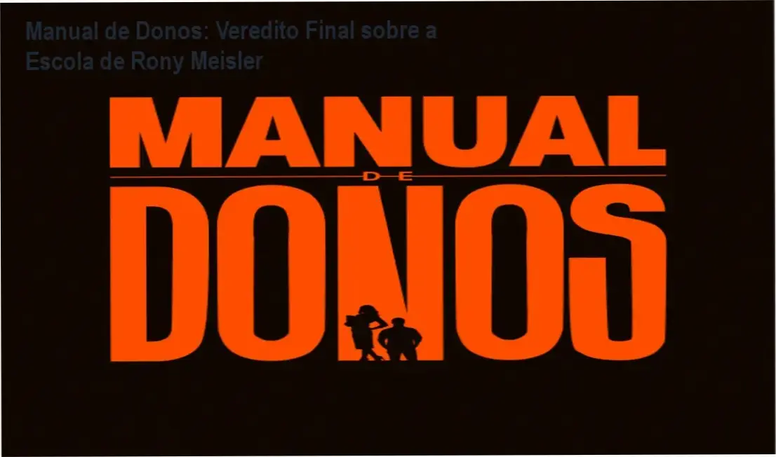 Interface do Manual de Donos destacando lições de gestão e escala de negócios