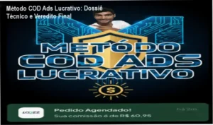 Diagrama estratégico de vendas do Método COD Ads Lucrativo com foco em tráfego pago
