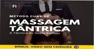 Representação de massagem tântrica profissional aplicando a técnica do sexto sentido do Método Cury