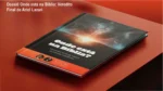 Livro Onde está na Bíblia de Ariel Lazari exibido em dispositivo digital para consulta de apologética católica