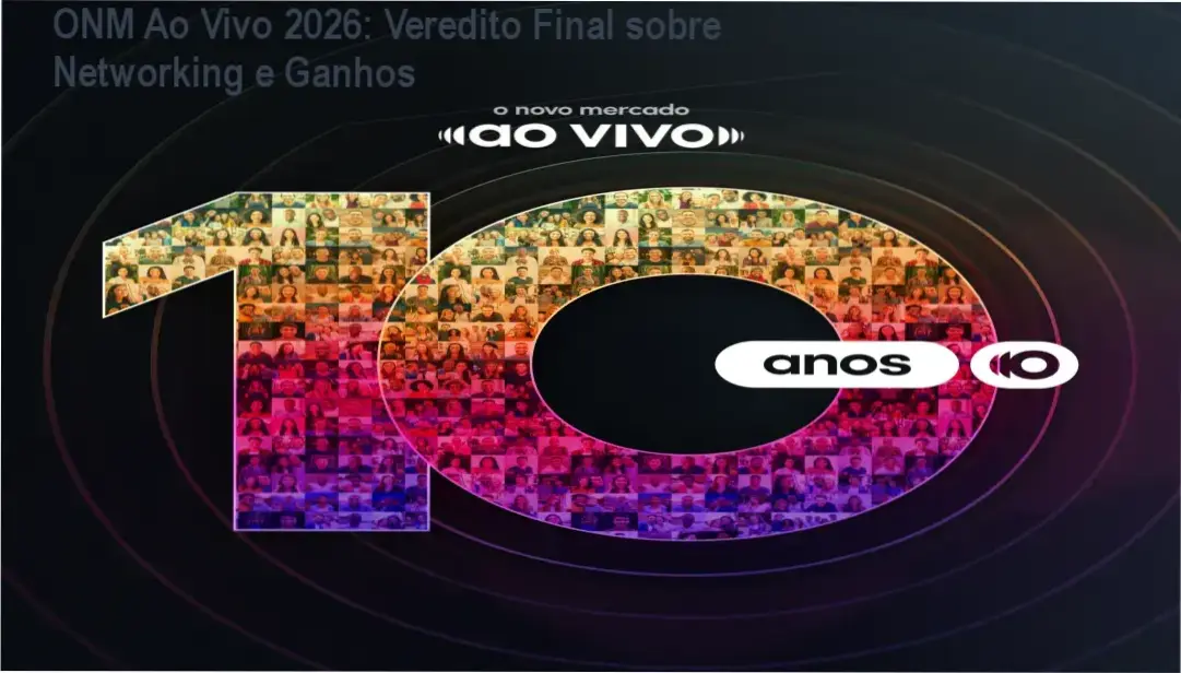 ONM Ao Vivo 2026 Ícaro de Carvalho bastidores e networking