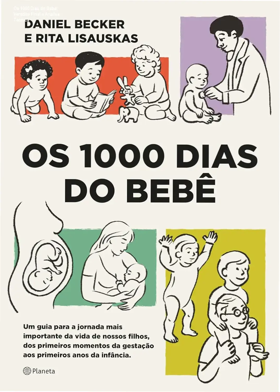 Capa do guia digital Os 1000 dias do bebê para pais e gestantes