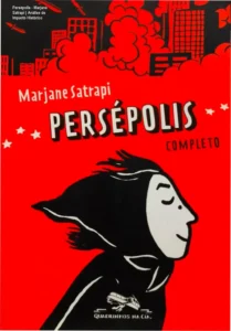 Capa da graphic novel Persépolis de Marjane Satrapi em versão digital