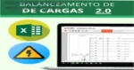 Interface da Planilha de Quadro de Cargas 2.0 automatizando cálculos elétricos em Excel VBA