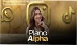 Interface do treinamento Plano Alpha de Maria Emília Barbosa focado em renda extra com celular e IA