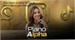 Interface do treinamento Plano Alpha de Maria Emília Barbosa focada em renda extra com celular e IA