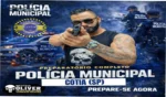 Material de estudo e plataforma do curso preparatório para Guarda Municipal de Cotia do Instituto Óliver