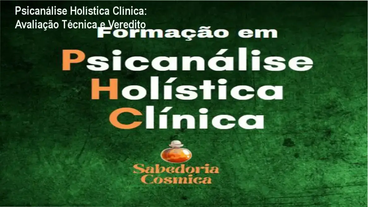 Visão geral da Formação Completa em Psicanálise Holística Clínica de Rogerio Temporim