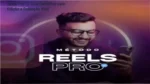 Interface de edição de vídeo do Reels Pro focada em retenção de audiência
