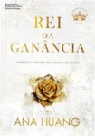 Capa do livro Rei da Ganância de Ana Huang apresentando o casal protagonista