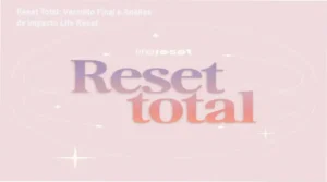 Interface do programa Reset Total Life Reset para reprogramação mental e bem-estar