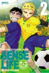 Capa variante especial Hexa 2026 do mangá Sense Life Volume 2 de Caio Ulisses