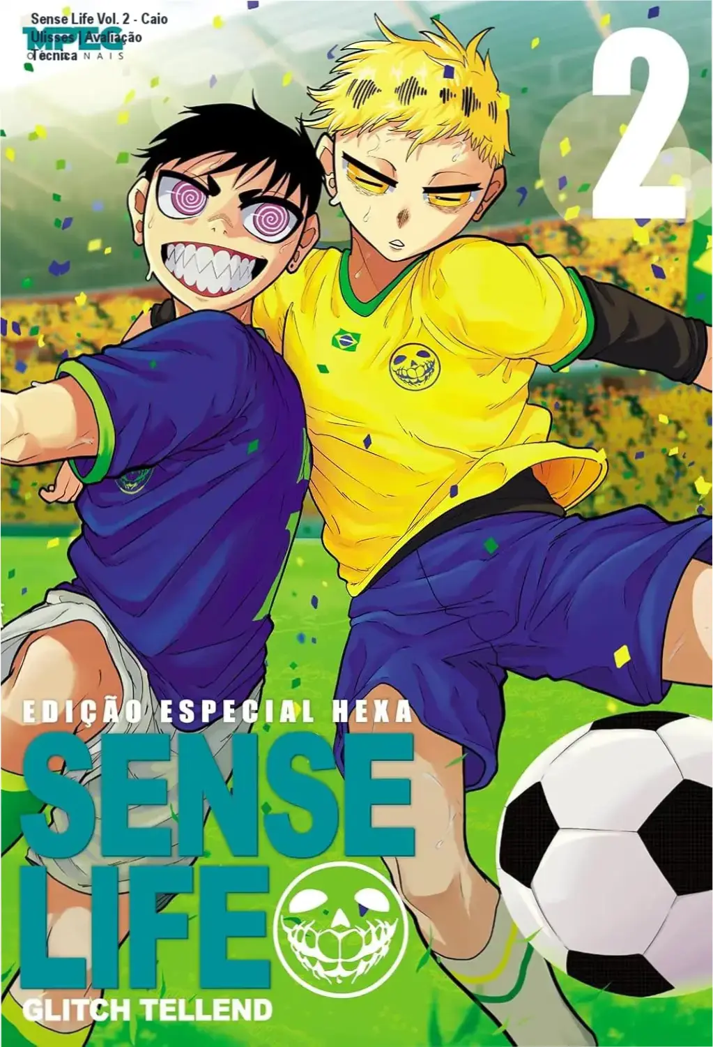 Capa do mangá Sense Life Volume 2 Edição Especial Hexa 2026