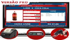 Interface do sistema de frente de caixa SysOn Pdv Pro otimizada para vendas rápidas